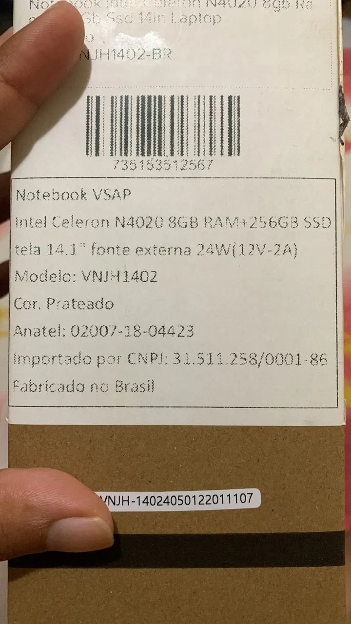 Notebook VSAP 256gb - Foto 2
