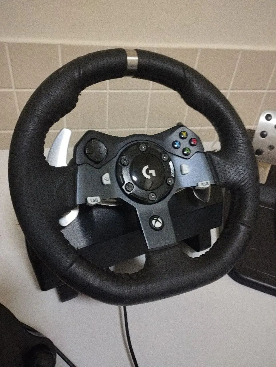 Logitech G920 muito íntegro.  - Foto 3