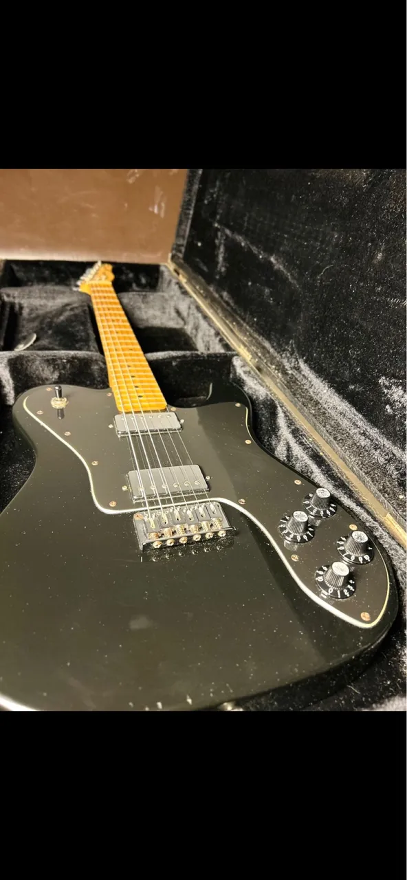 Fender Japan　Telecaster Custom Guitarra Fender Telecaster Custom Japan c/Terraxas com Trava+Ponte