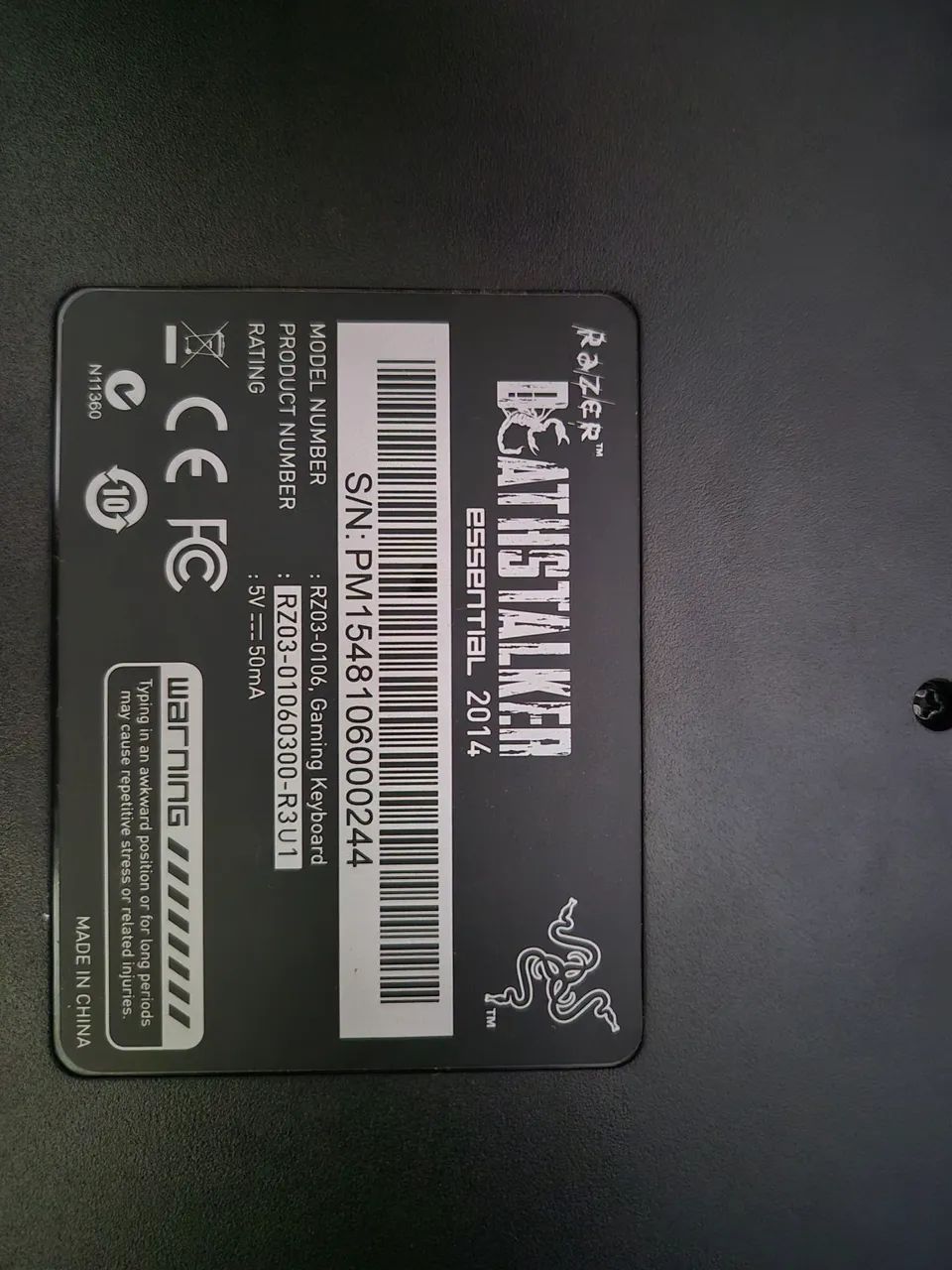 Teclado Razer Deathstalker Essential - Foto 2