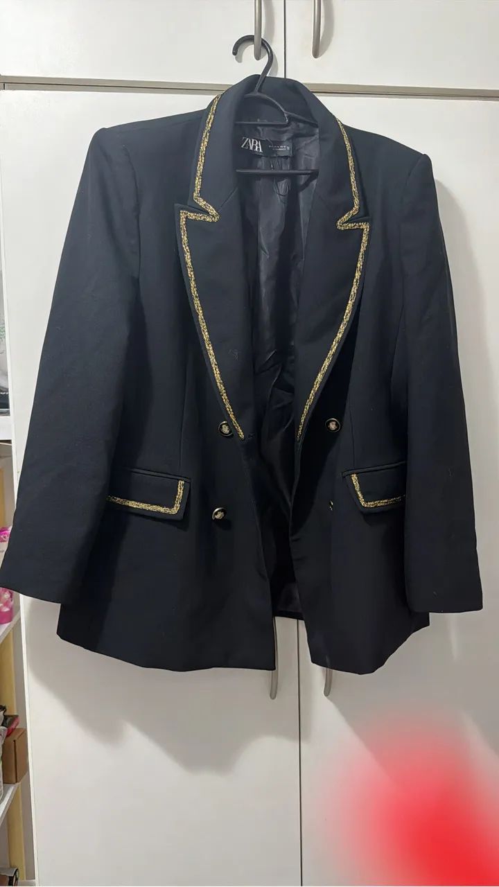 Blazer Feminino Zara preto 