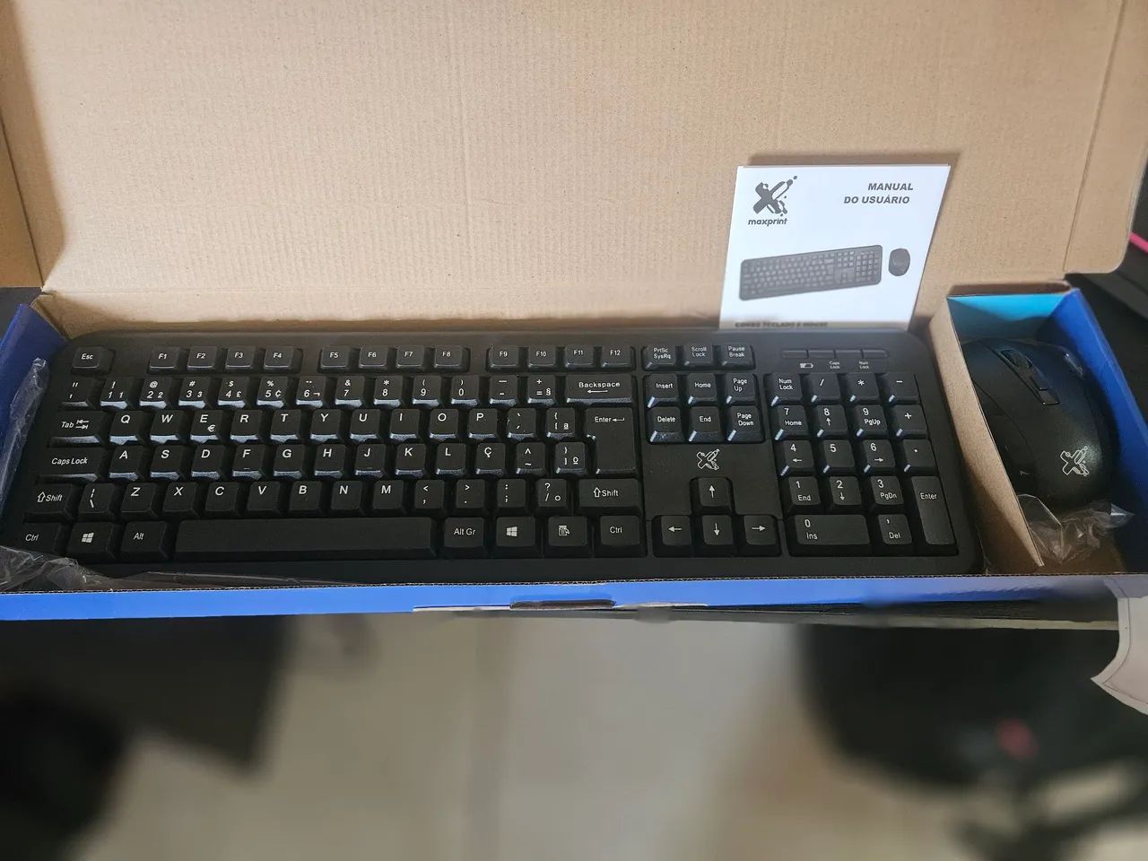 Kit Teclado e Mouse sem fio - Foto 2