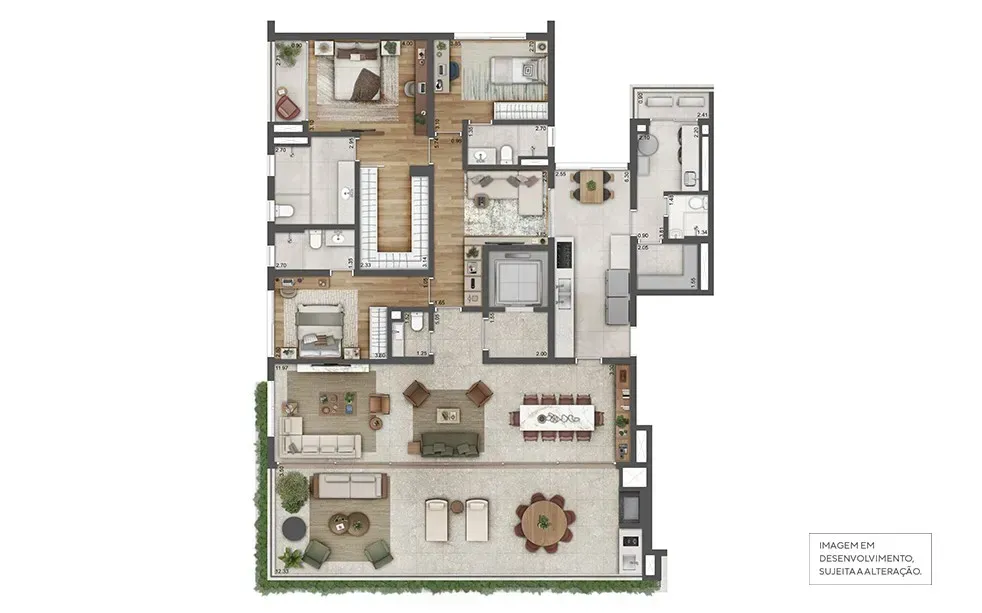 PLANTA 251m²