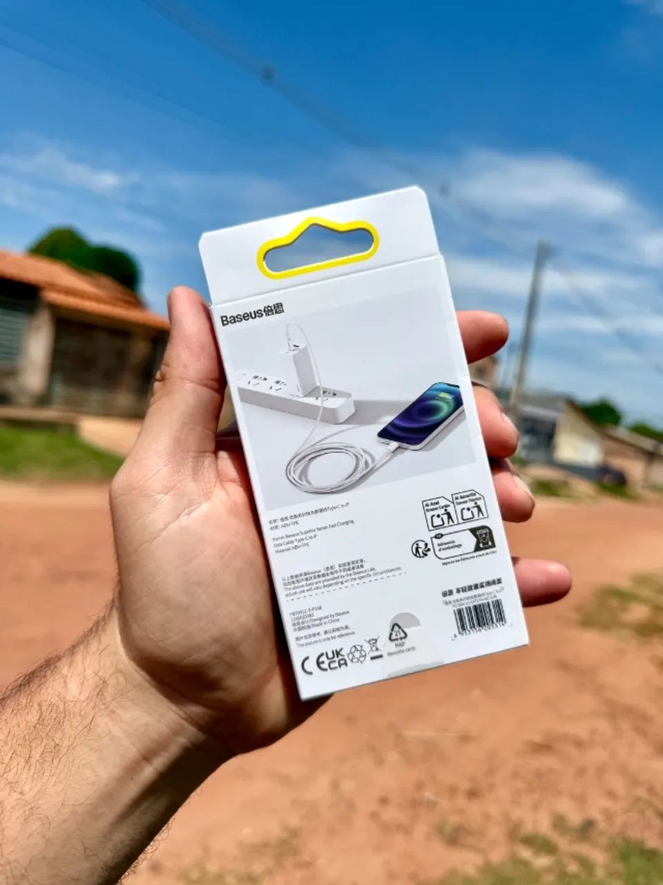 BASEUS CABO TIPO - C / LIGHTING - SUPERIOR SERIES FAST CHARGING DATA 1 METRO 20W - Foto 3