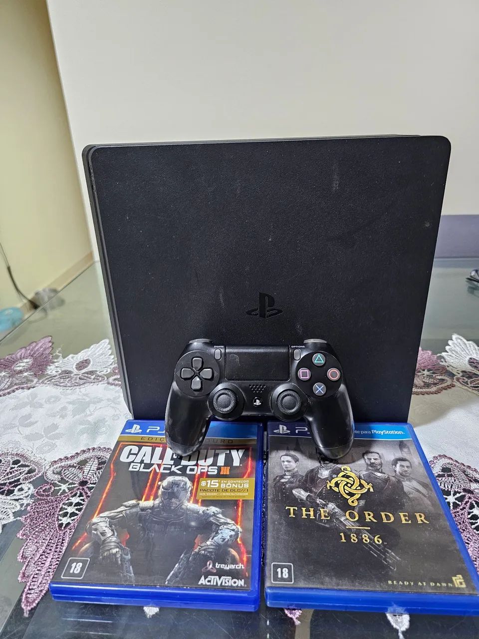 PlayStation 4 Slim 1Tb - Funcionando Normalmente - Foto 4