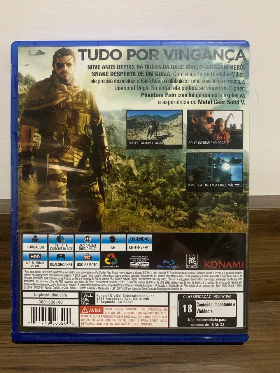 Metal Gear Solid 5 The Phantom Pain - PS4 - Foto 3