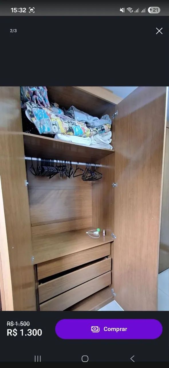 Guarda roupa - Foto 2