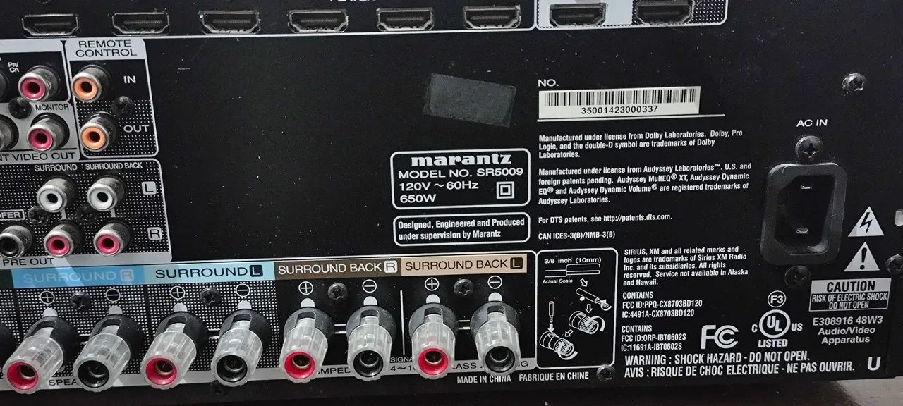 Receiver Marantz SR 5009  - Foto 5