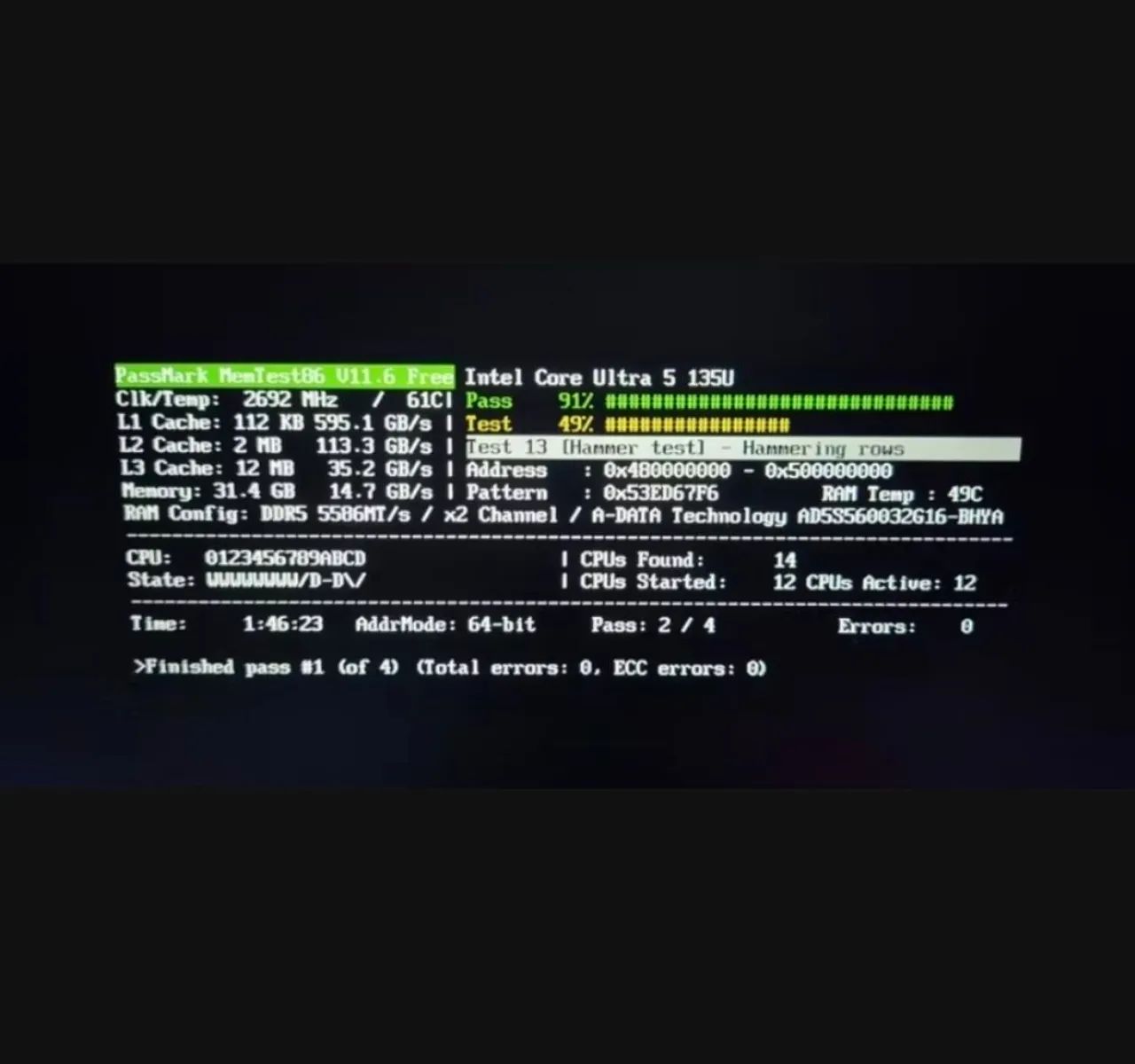 MEMÓRIA RAM DDR5  CRUCIAL 16GB 5600MHz SODIMM (NOTEBOOK)  - Foto 2