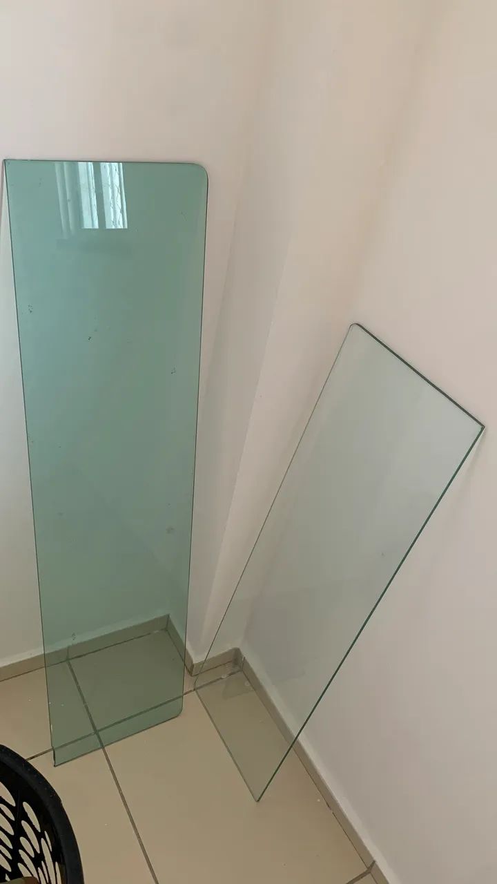 2 Placas de Vidro (120x30 e 100x30) - Foto 2