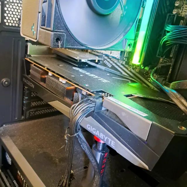 PLACA DE VÍDEO RX 7600 8GB - GARANTIA - Foto 2