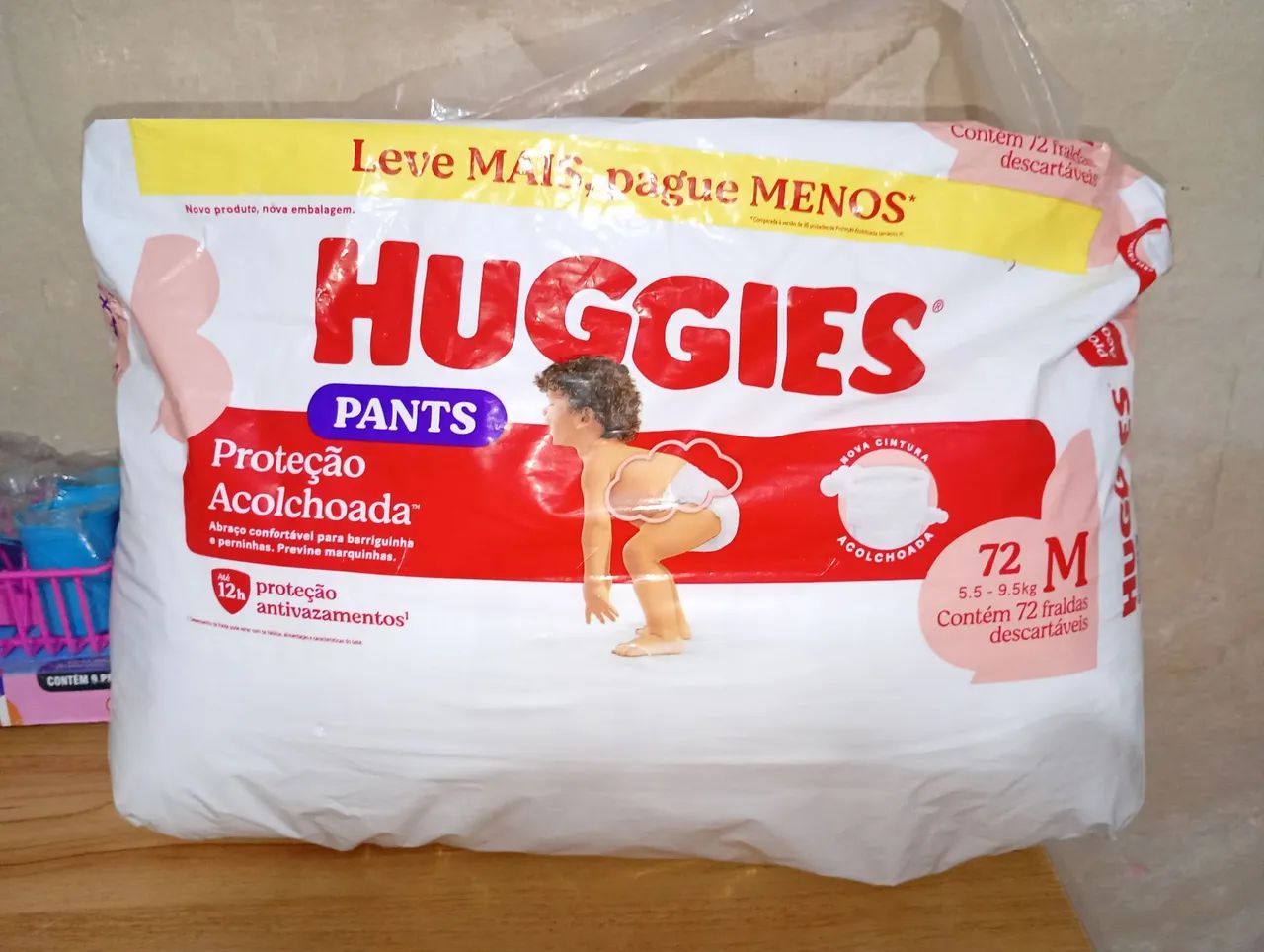 Vendo Fraldas Huggies 3 Pacotes - Foto 2