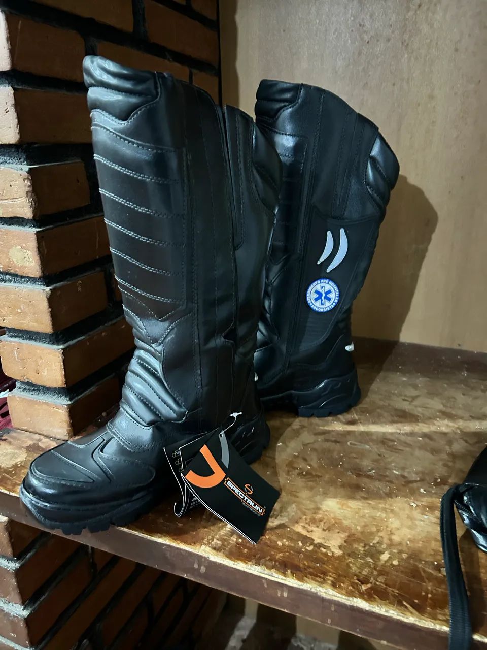 Bota Socorrista Militar Coturno Couro Kimura N 36 - Foto 4