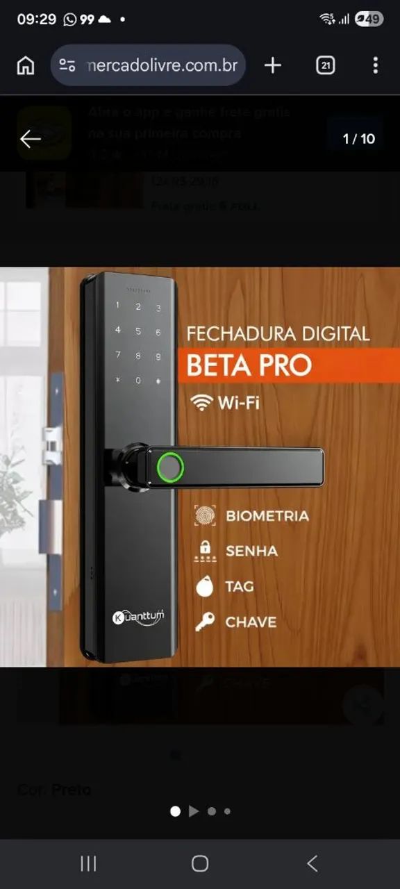 Fechadura digital eletrônica  - Foto 5