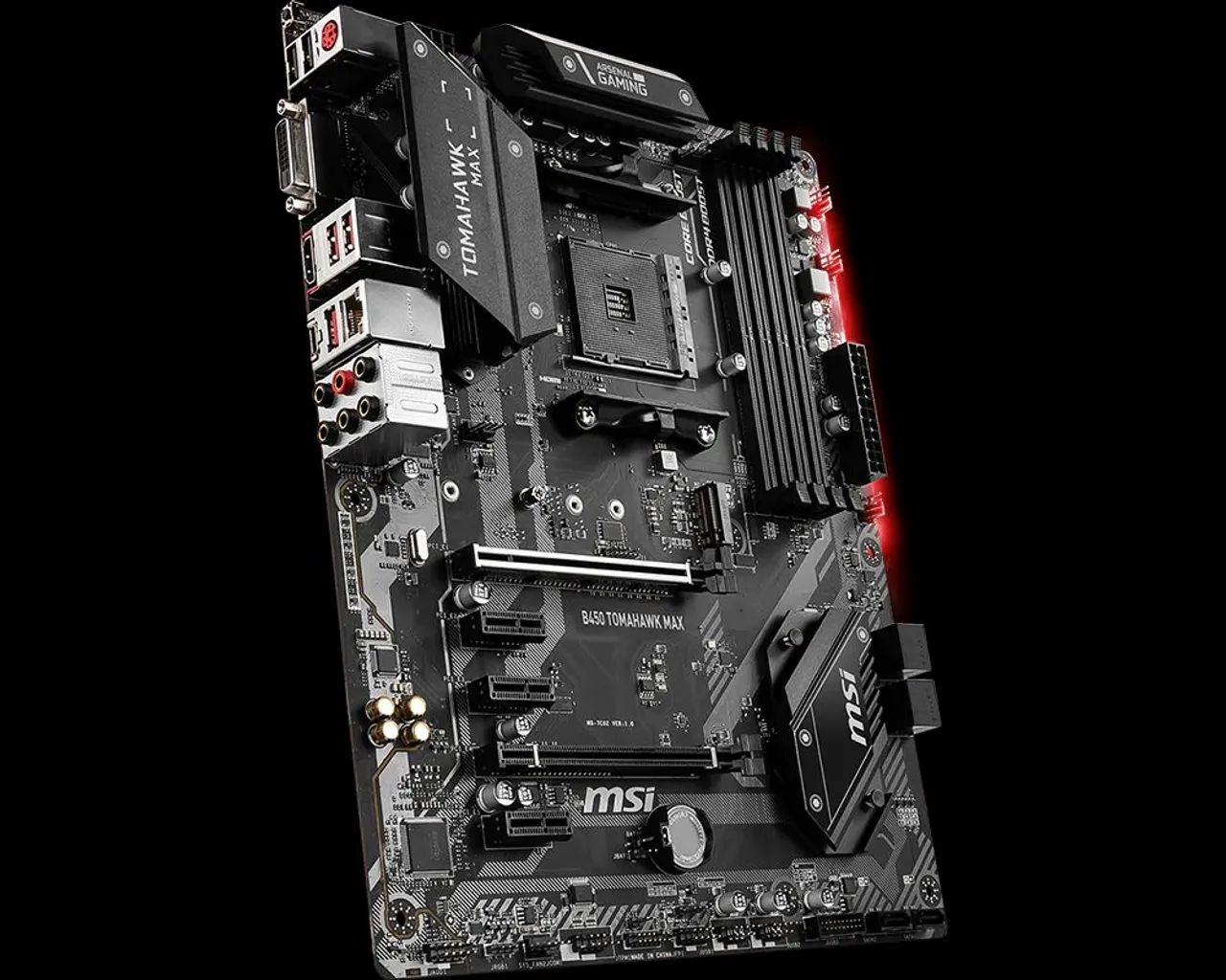 Mãe Msi B450 Tomahawk Max Am4  - Foto 2
