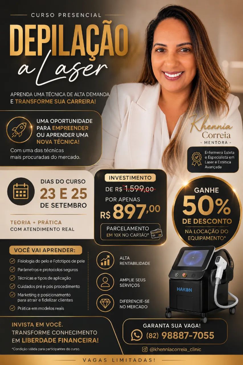 Curso de Depilação a Laser 