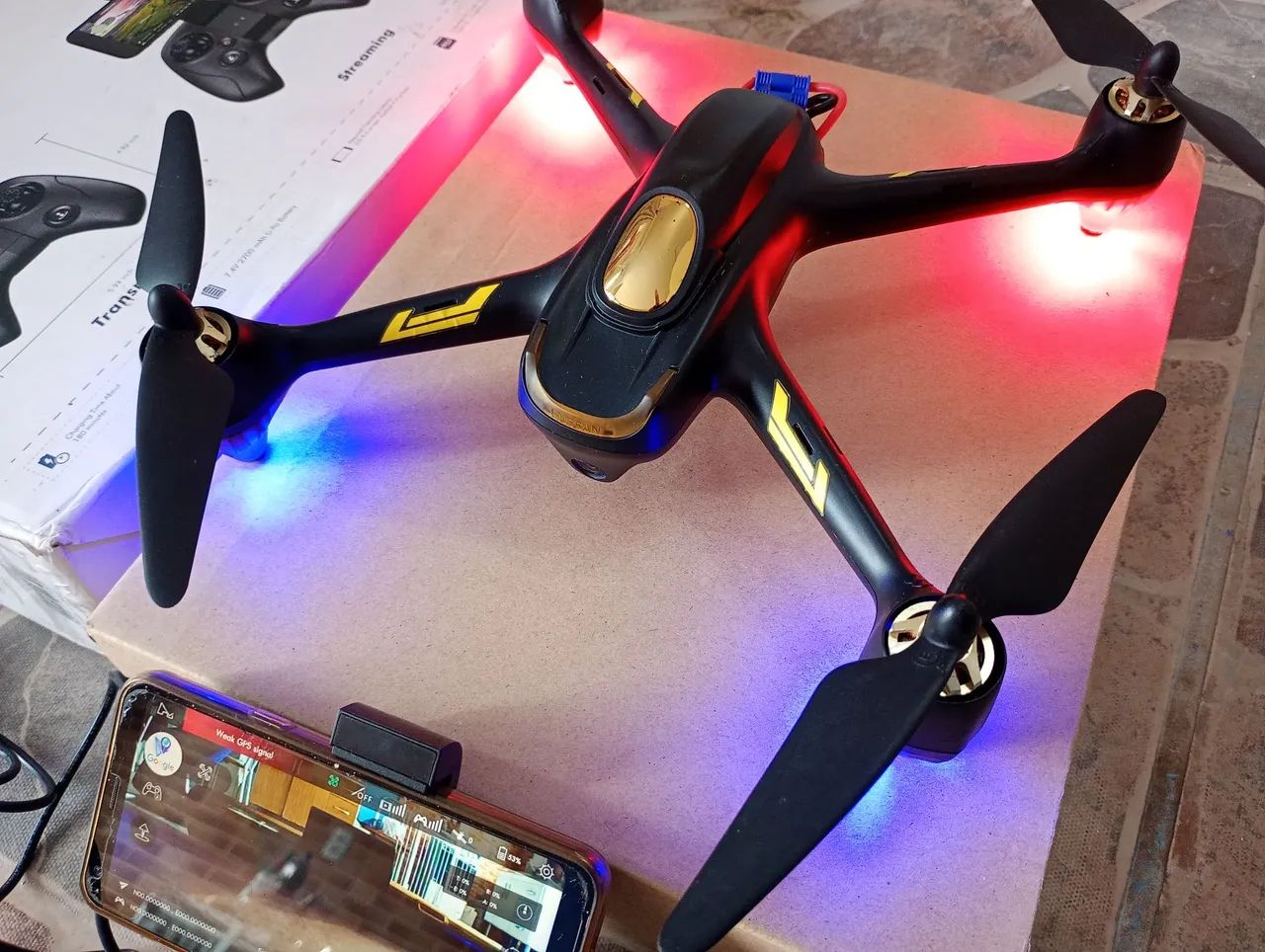 Drone hubsan 501M com GPS  - Foto 5