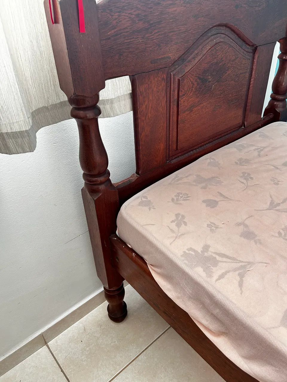 Cama solteiro madeira - Foto 2