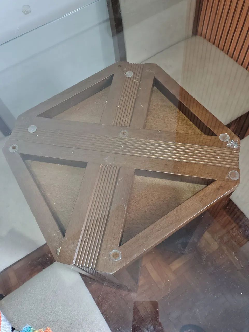 Mesa de vidro para 4 pessoas  - Foto 3