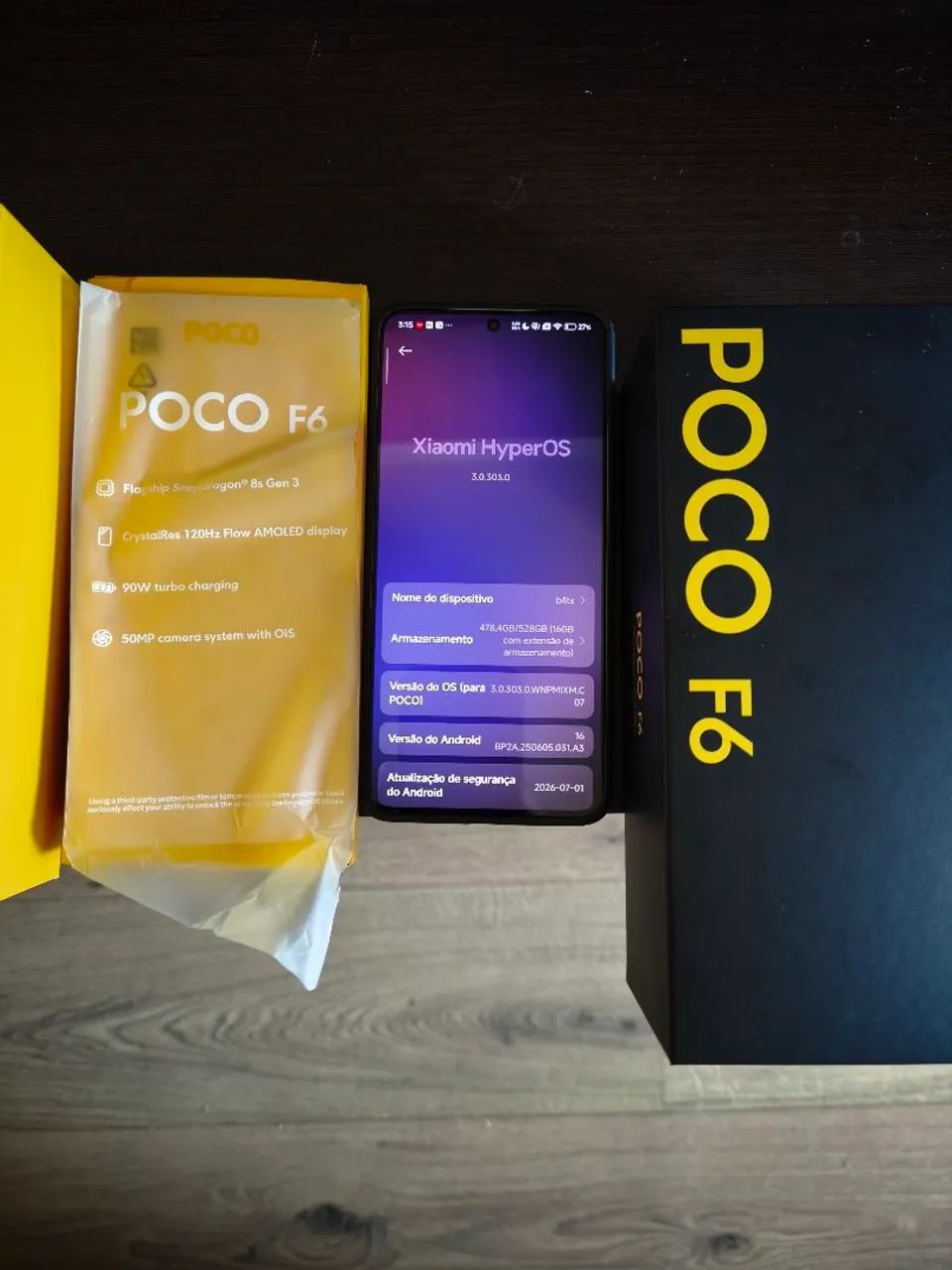 Celular Xiaomi POCO F6 512g 