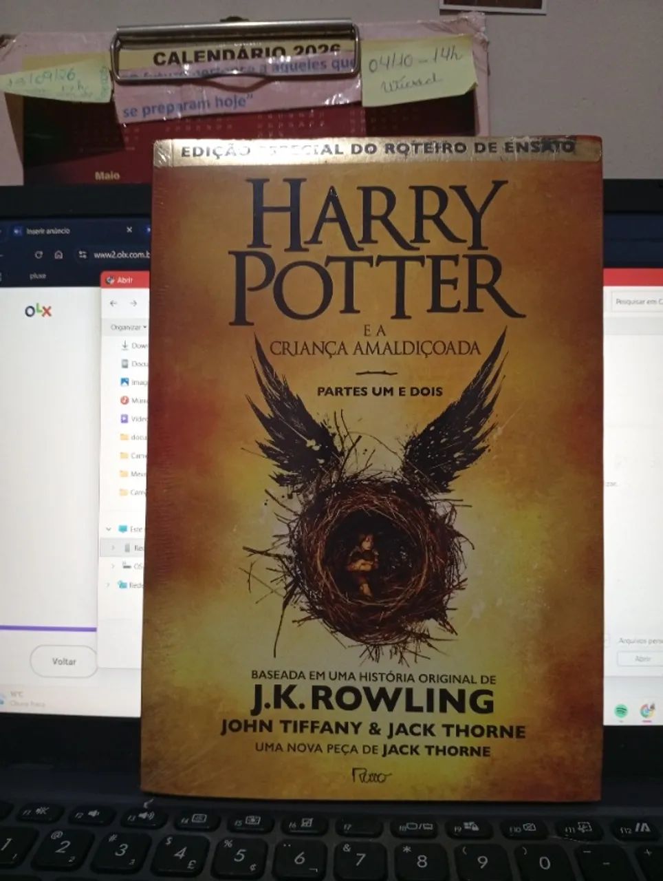 Harry Potter e a Criança Amaldiçoada(ainda na embalagem) 