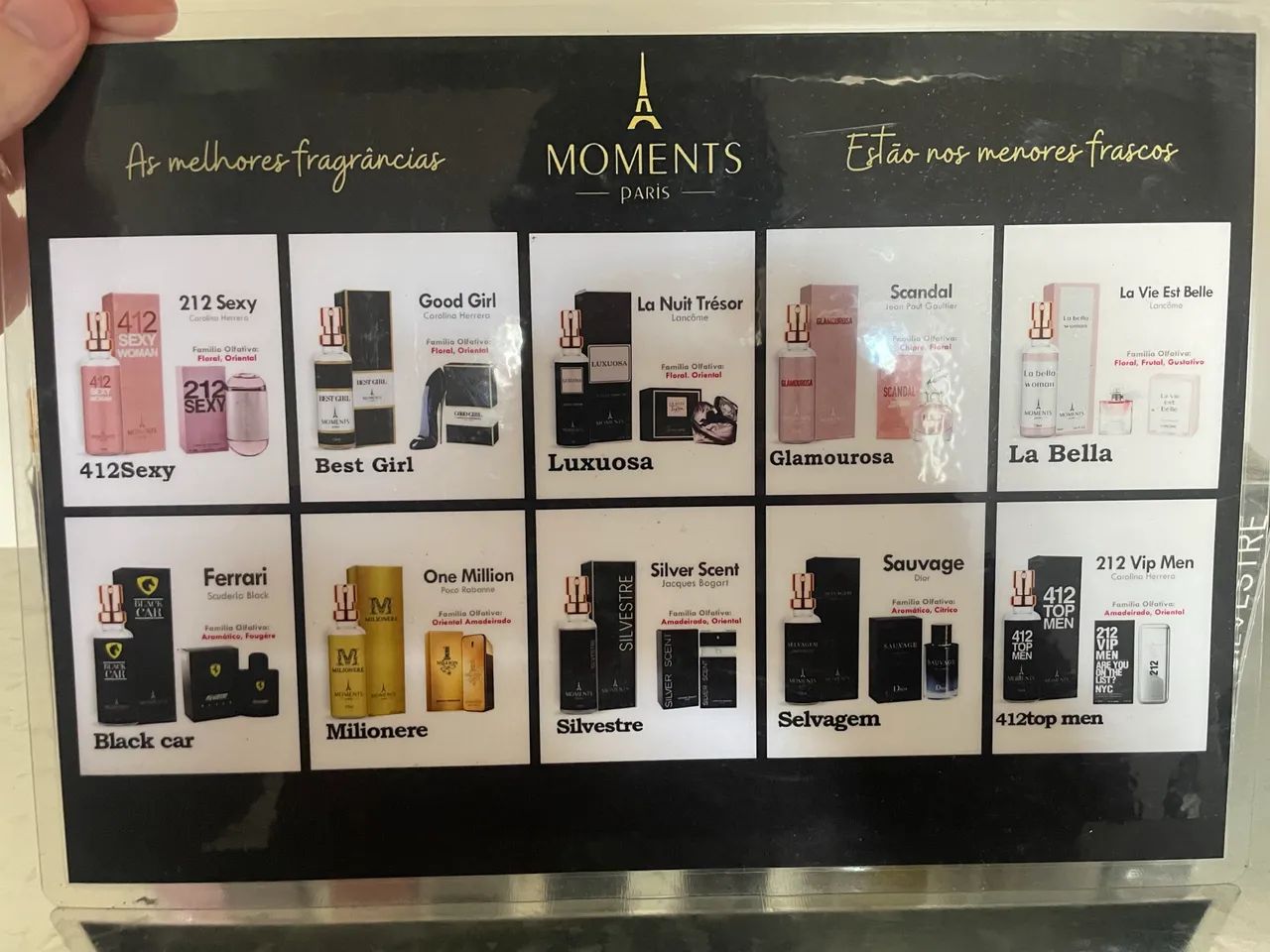 Kit 15 perfumes Moments Paris - Foto 2
