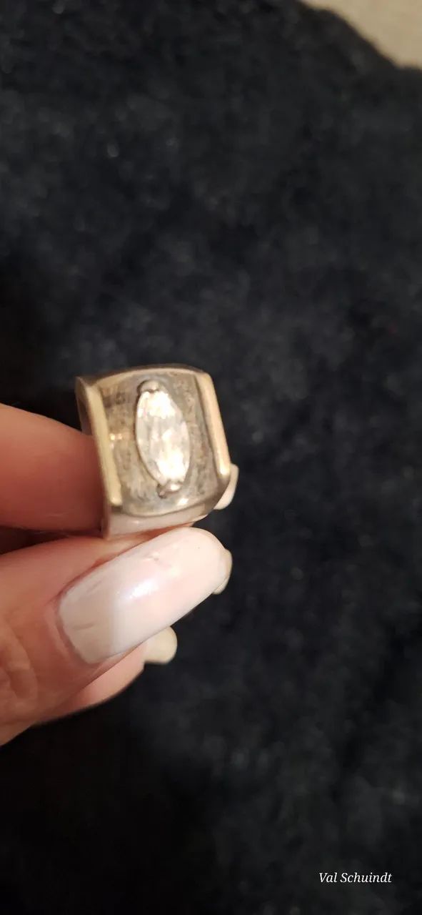 Anel prata original com zirconia, reliquia - Foto 4