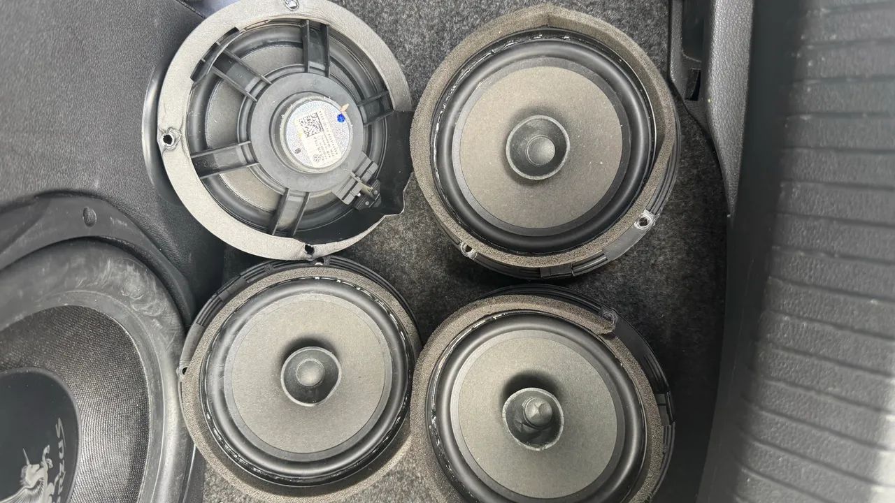 Alto falantes 6 polegadas Volkswagen 
