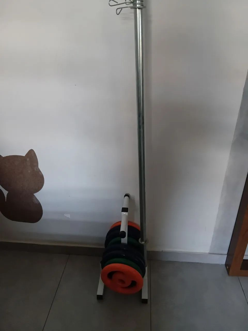 Kit fitnes emborrachado 40 kg