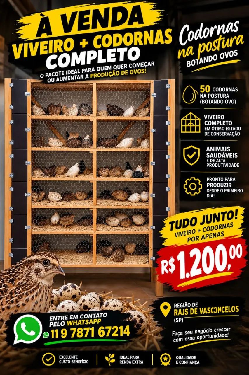 Codornas 