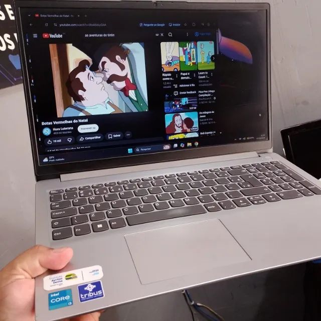 Notebook lenovo i3 12th com 8 de ram (rapido) - Foto 2