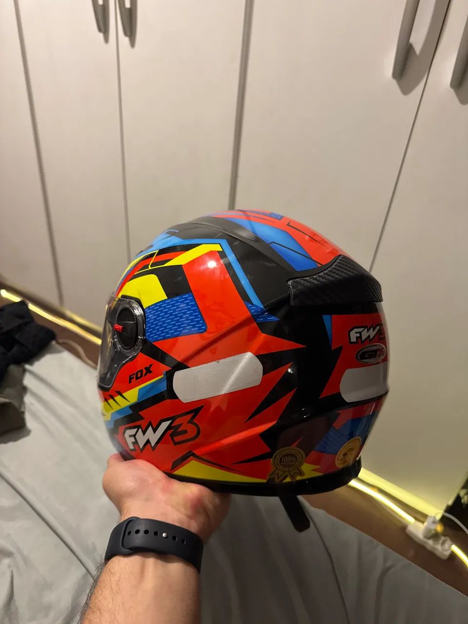     Capacete FW3 GTX Tamanho 60 - Foto 2