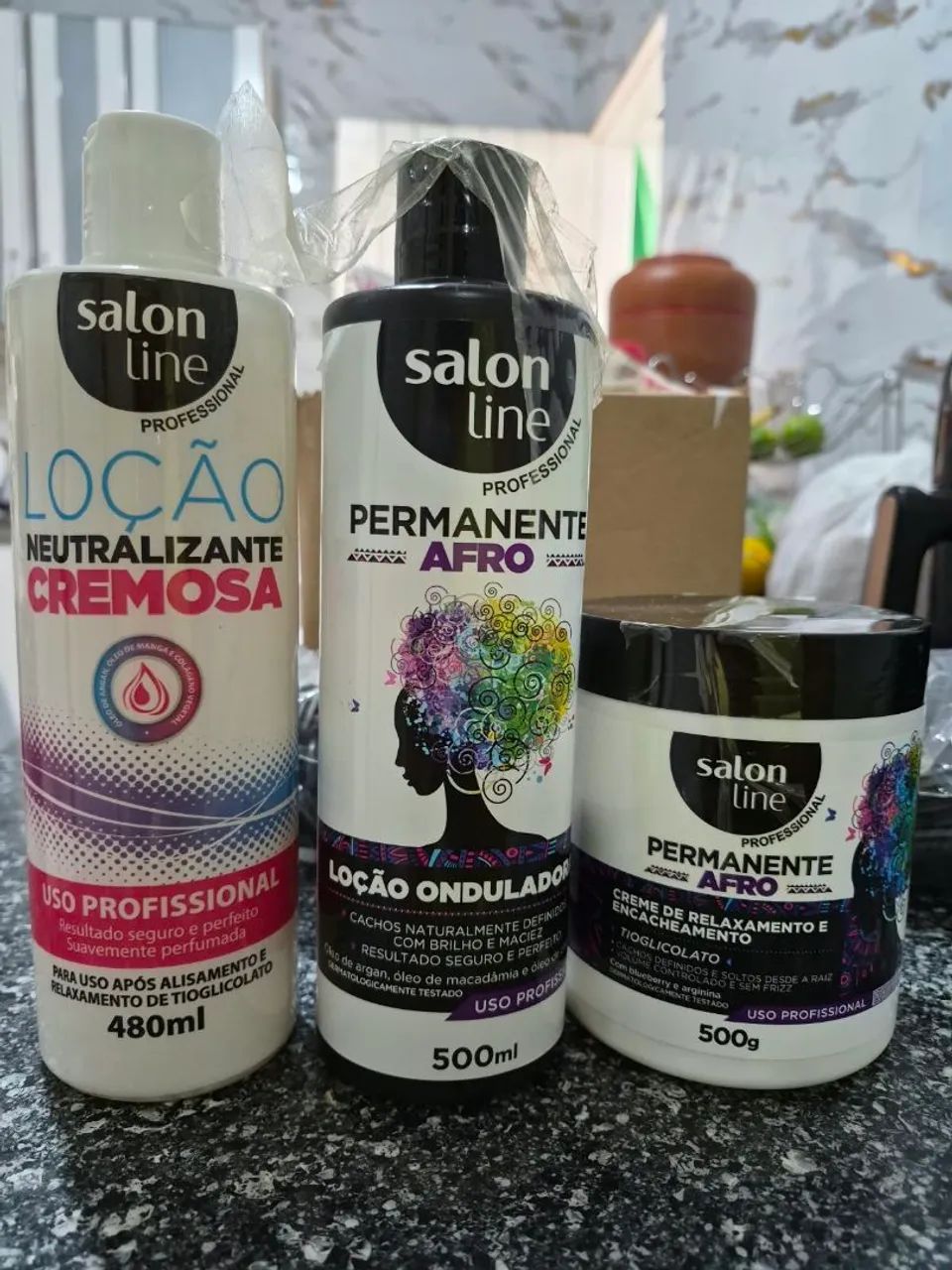 Kit Permanente afro