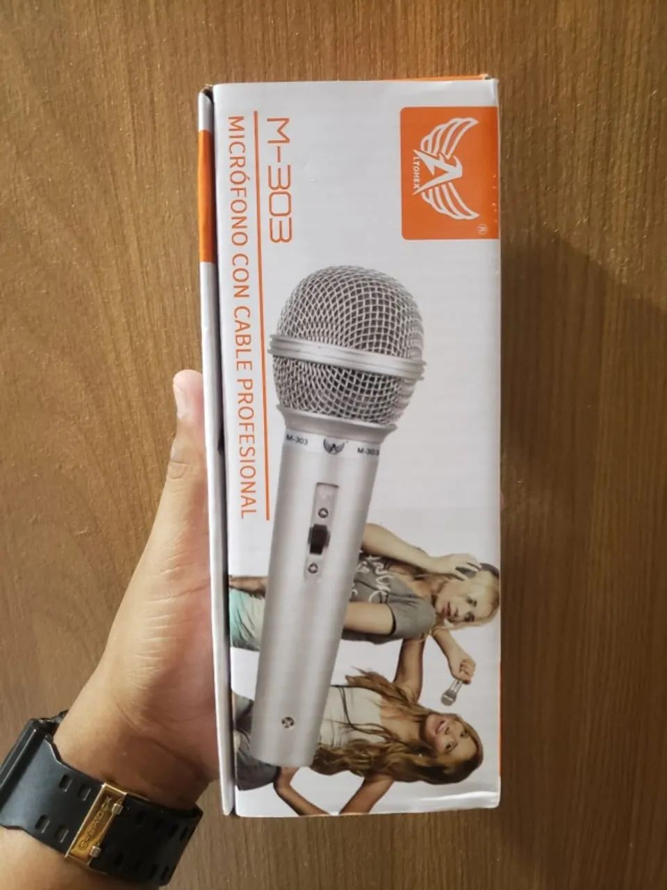 Microfone Profissional Com Fio Novo (Garantia) - Foto 4