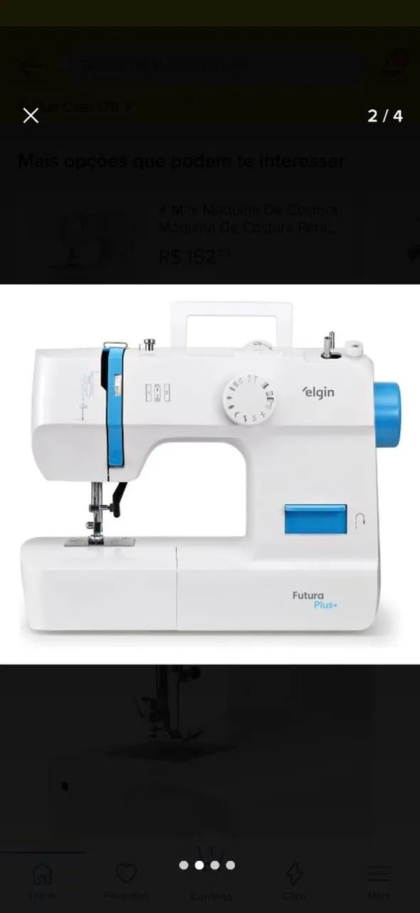 Maquina costura Elgin Genius plus - Foto 3