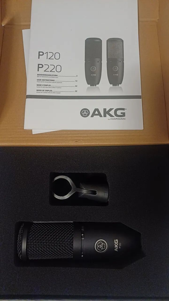 Microfone AKG P120 novo - Foto 2