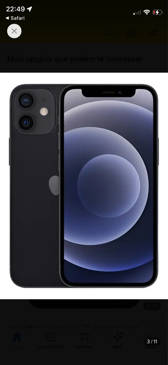 iPhone 12 mini 64gb - Celulares e Smartphones - Jardim Petroni