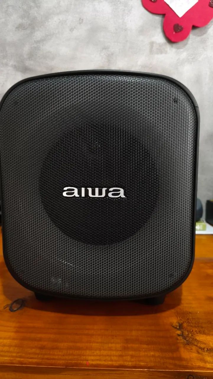 Caixa de Som Aiwa bateria