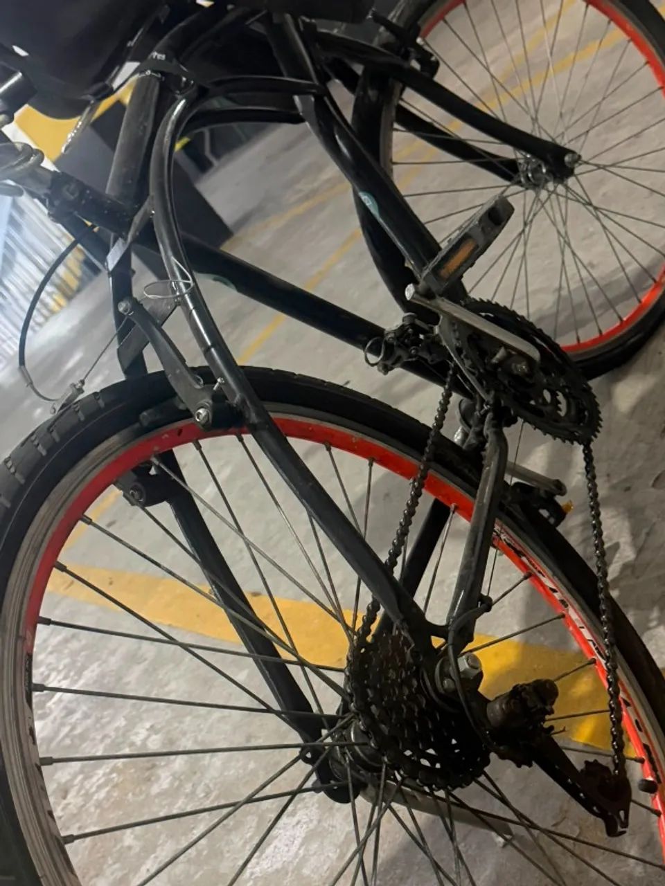 Bicicleta Caiçara com macha e cadeirinha - Foto 2