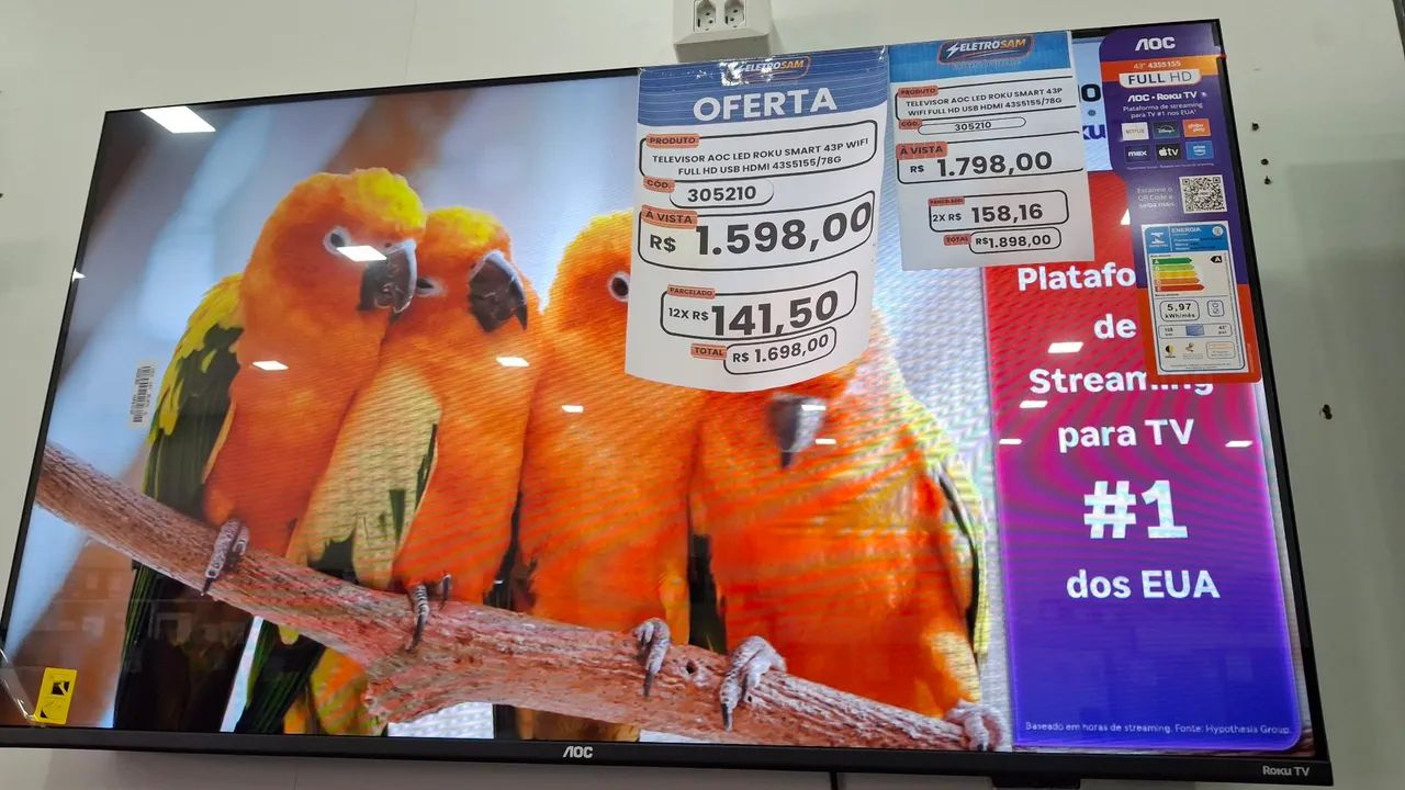Televisor AOC ROKU tv 