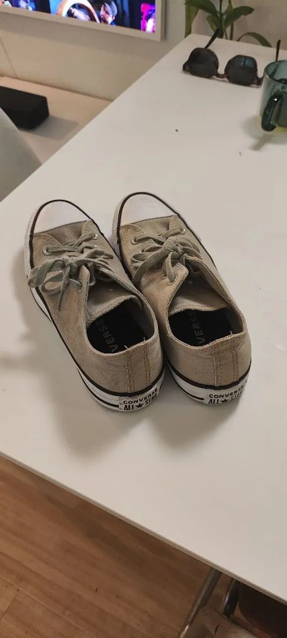 All star bege novo Tam 37 - Foto 2