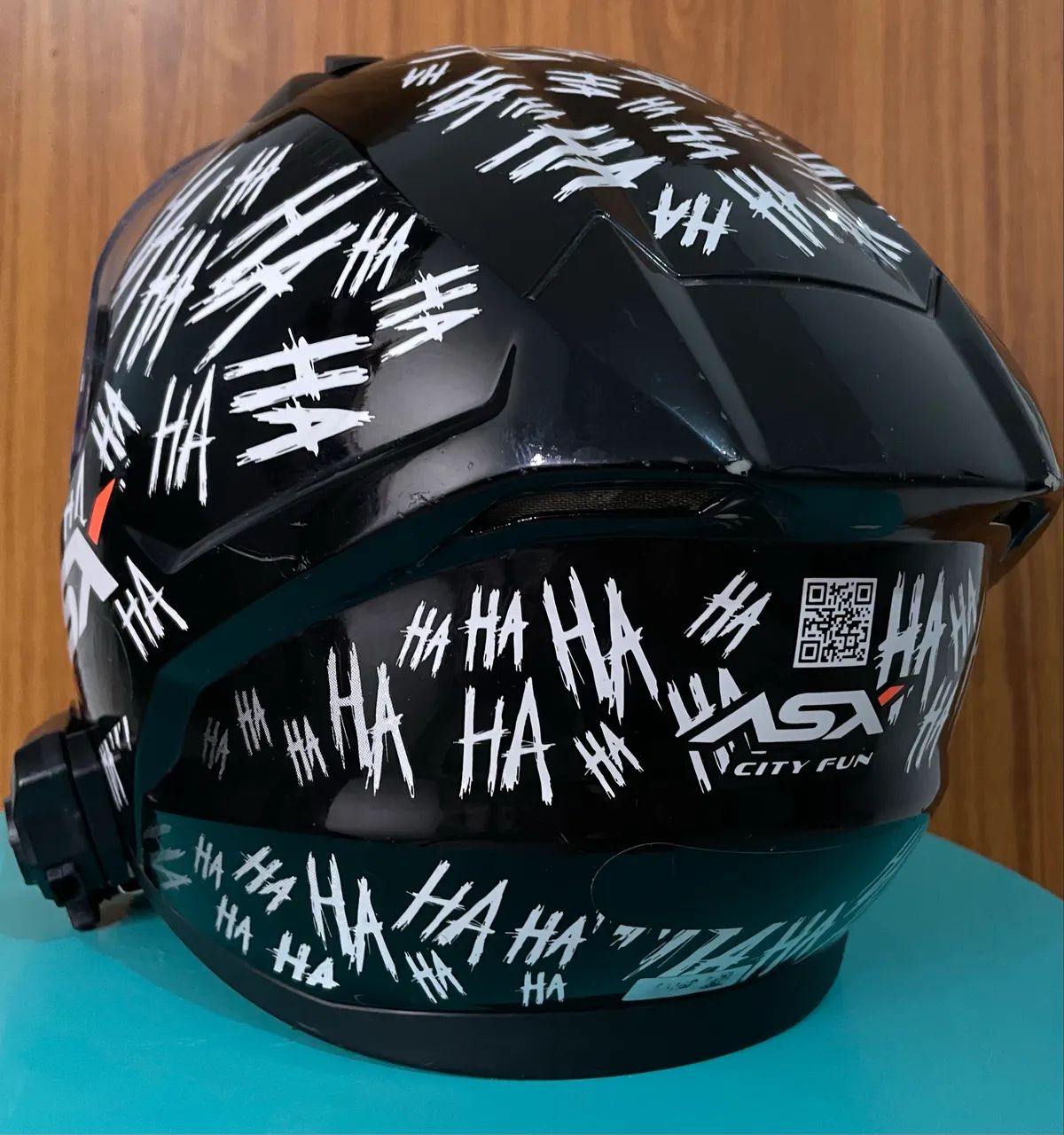 Capacete ASX + Intercom Bluetooth - Foto 3