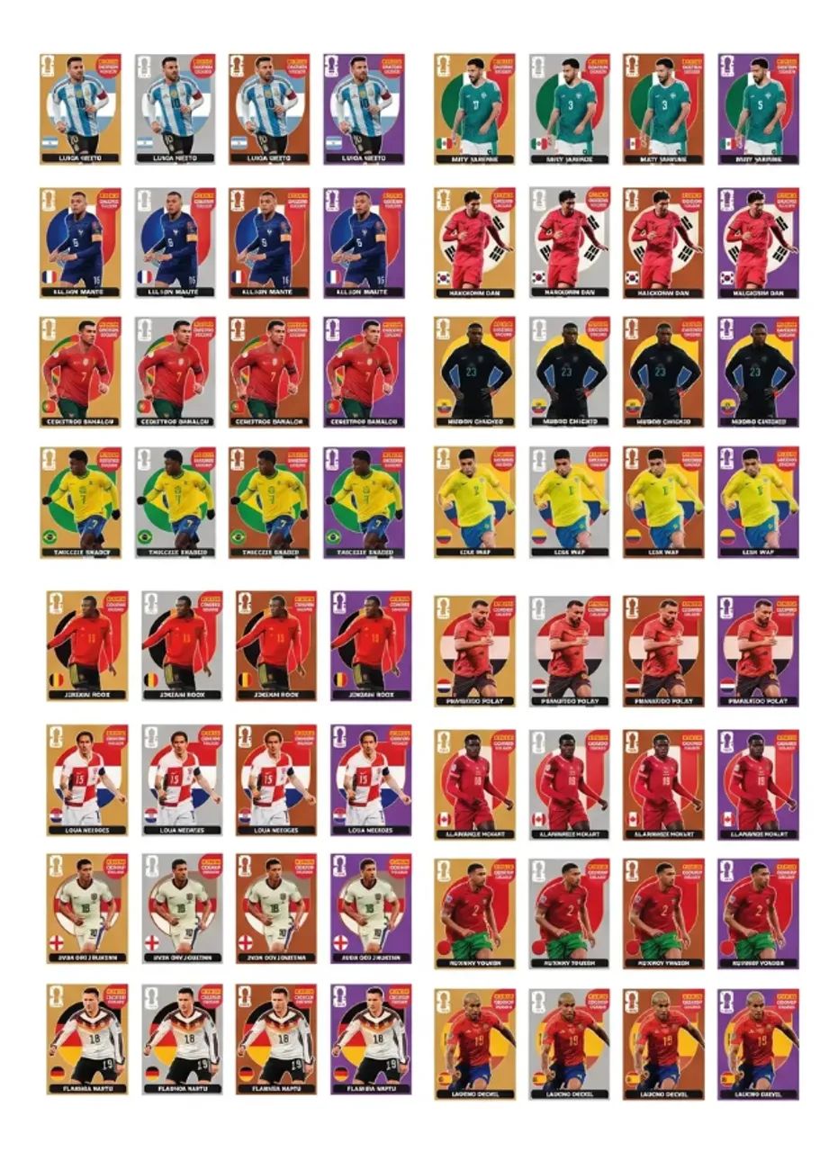 Kit Coleção Completa Legend Copa Do Mundo 2026 - Foto 4