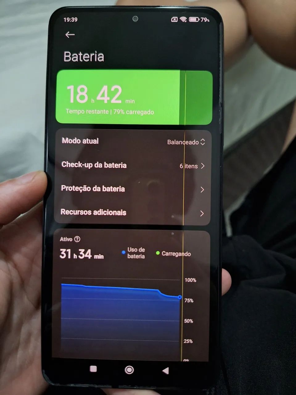 Celular Poco F4 256/8GB  - Foto 4