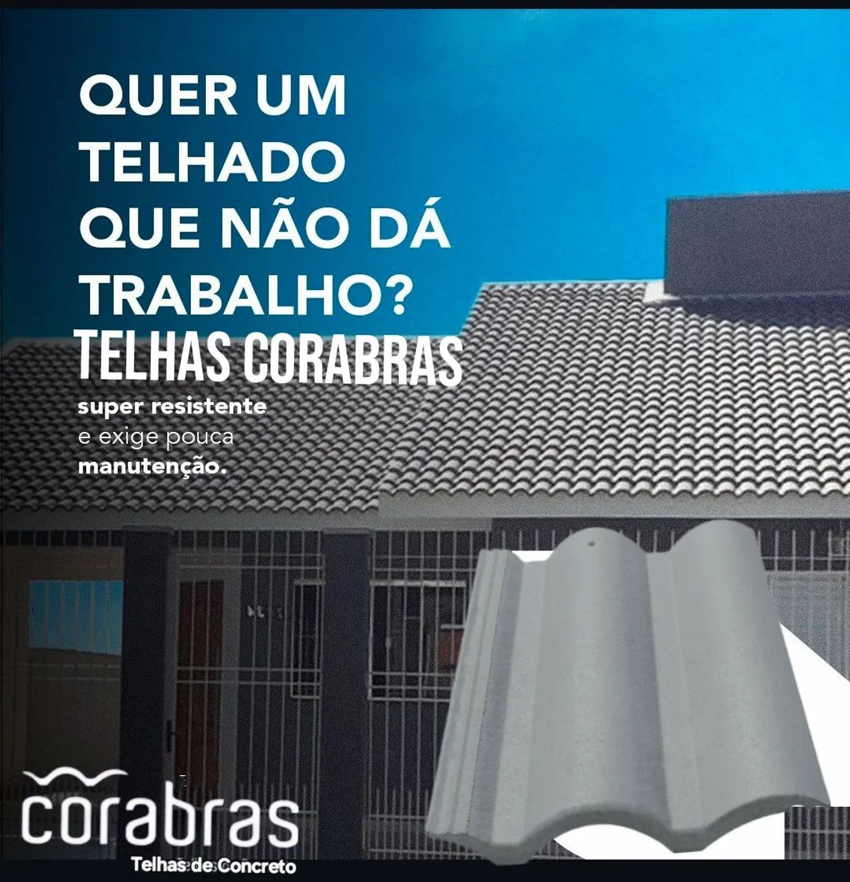 Telhas de Concreto Corabras. Direto da Fábrica - Foto 6