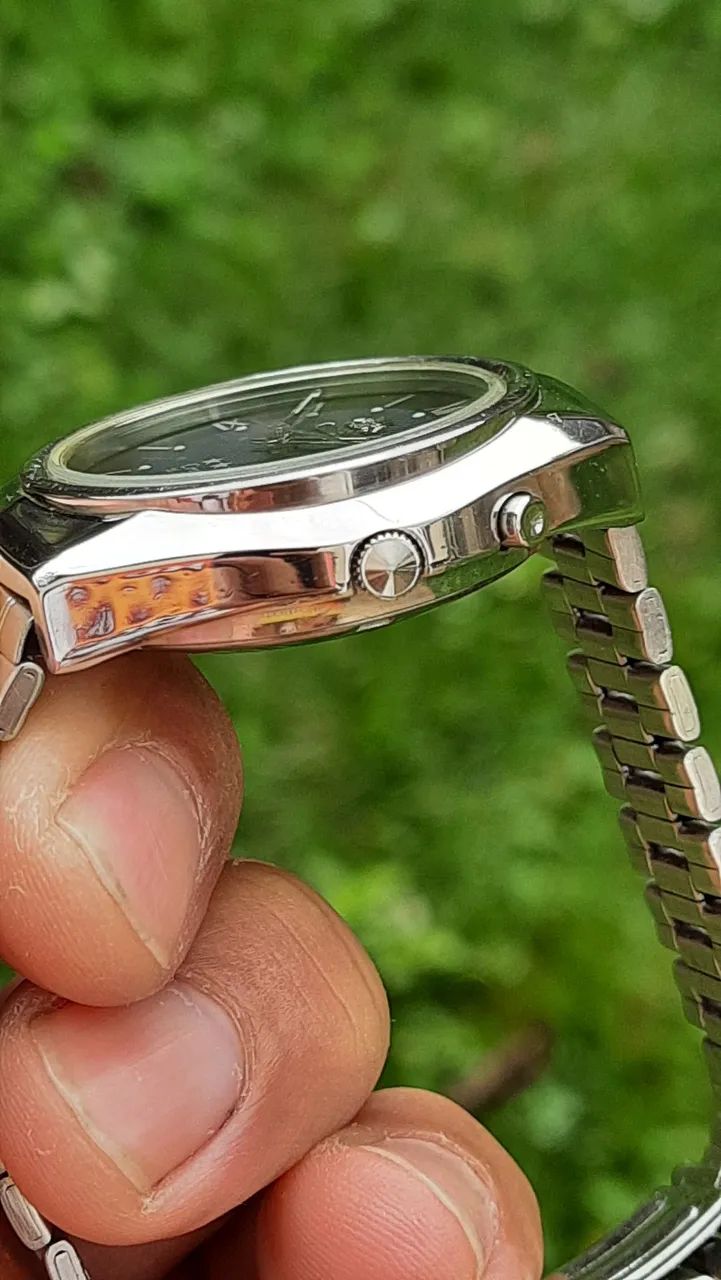 Relógio Orient automático Revisado, pulseira com todos os elos e fecho assinado.  - Foto 4