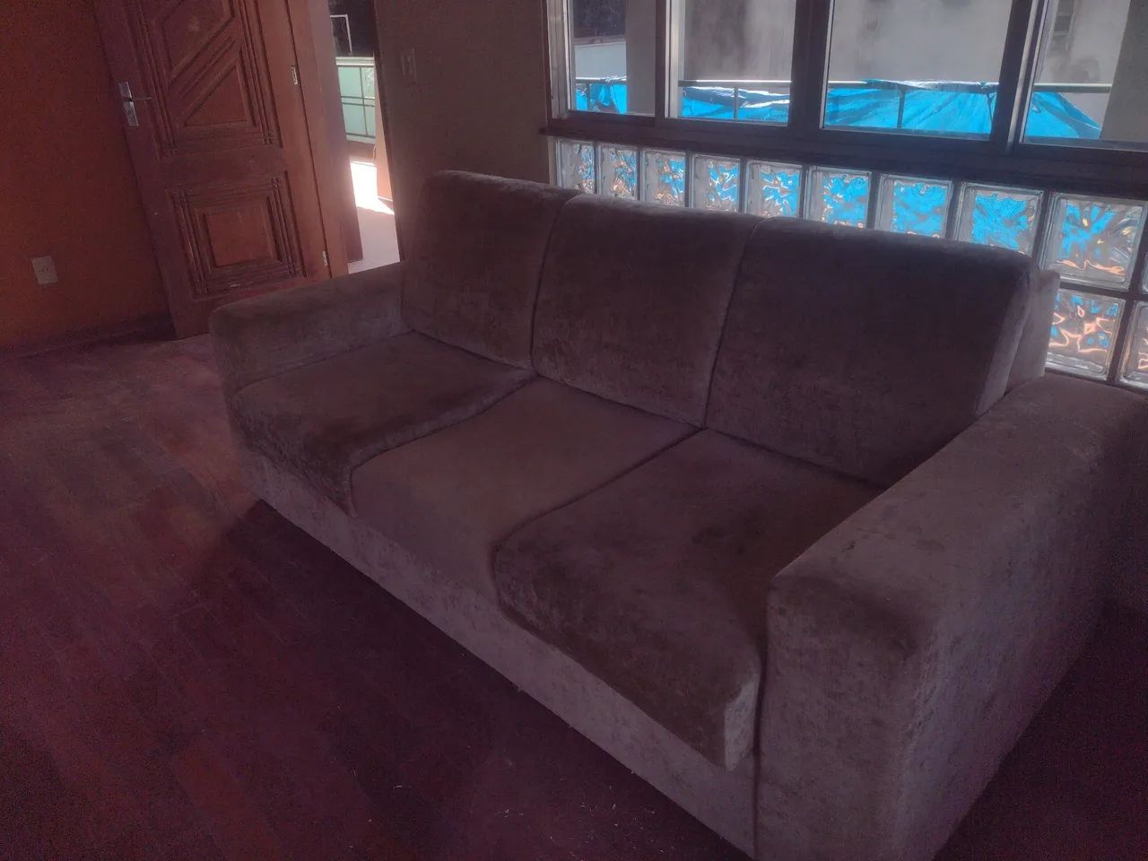 Sofa acento Retrátil de 3 lugares para sala - Foto 5