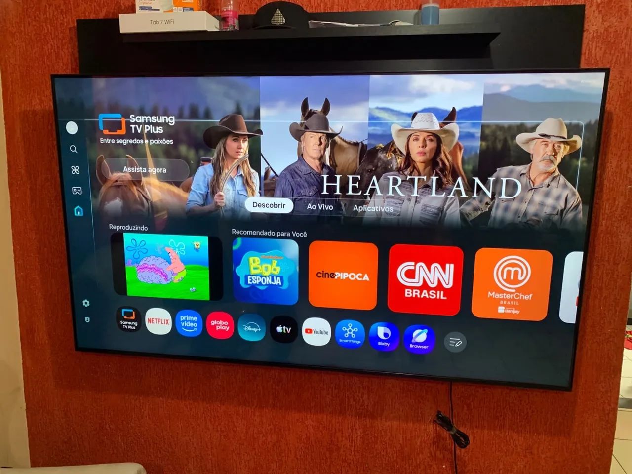 Smart TV Samsung Crystal UHD de 75 polegadas - Foto 2
