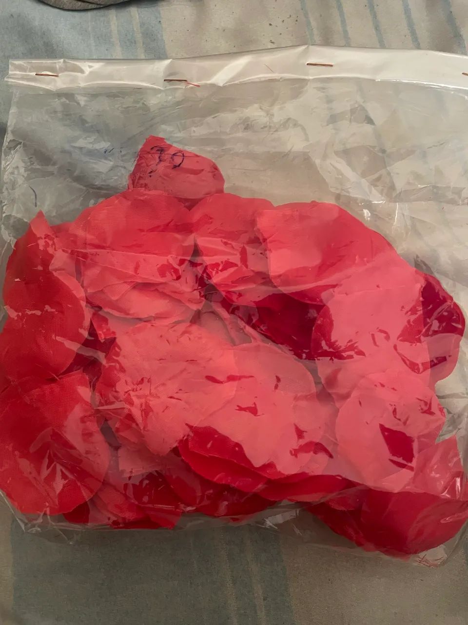 pétalas artificiais