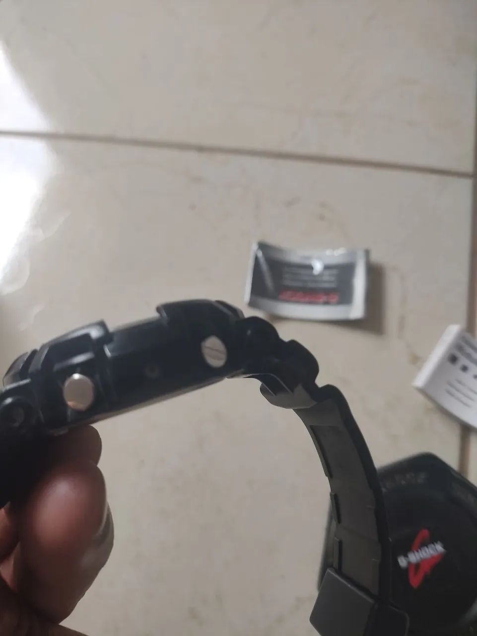 Relógio Casio G shock GA 200 manual caixa  - Foto 3